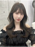 大人気韓国くびれヘア/オリーブベージュ
