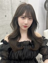 エヌアイ オモテサンドウ(ni omotesando)&nbsp;大人気韓国くびれヘア/オリーブベージュ