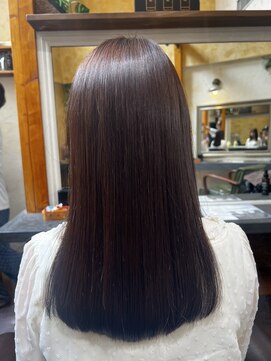 リリアン(Ririan) 【橋本】うる髪フルカラー+自社製品髪質改善トリートメント