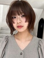 サイン 渋谷(SIGN)&nbsp;20代/透明感カラー/タッセルボブ/レイヤーボブ