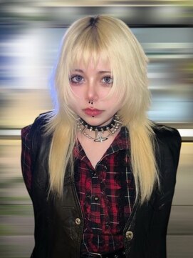 ベレーザ 渋谷(BELEZA) 14383ホワイトアッシュ抜きっぱなしブリーチホワイトブロンド