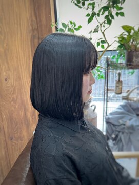 ロルド シェリ(Rold Cheri) 【山本智文】hair.黒髪BOB.