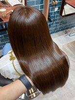 ロンド ボーイ 表参道(Lond BOY)&nbsp;暗めカラー/髪質改善/マロンベージュ/くすみベージュ/表参道