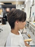 men's hairメッシュキャップハイライト【新宿】