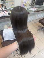 ヘア ルミナス バイ フォルテ(HAIR LUMINAS by FORTE)&nbsp;グレージュ/グレー/抜け感カラー/透明感カラー/暗髪/髪質改善