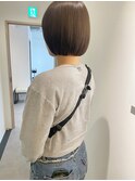 【ショートから伸ばしてるまとまるボブ】