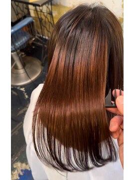 スリースリーナイン ヘアーアンドメイク(339 hair&make) 2ヶ月前に縮毛矯正して、今こんな感じです