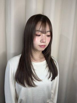 小顔韓国風顔回りカット水素トリートメント髪質改善大宮