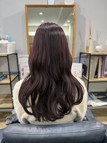 ヘアーデザイン ビバース(hair design vivarth)&nbsp;肌馴染み抜群のカシスピンク[志木・新座]
