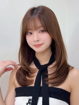 ジュイル ハラジュク(JEWIL HARAJUKU) 20代30代大人可愛いレイヤーカットミディアムレイヤー原宿