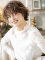 カバーヘア ブリス 大宮西口(COVER HAIR bliss) ラフウェーブ小顔韓国風シャギーボブパーマc7大宮20代30代40代