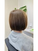 ナチュラルベージュブラウンカラー