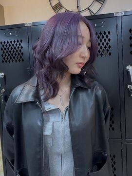 イエナ 渋谷(IENA) バレイヤージュカラーウォームブラウン艶髪ケアブリーチ