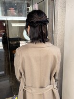 エヴリンアンドペイジ(Evelyn&paige) ハーフアップ/ヘアセット【神戸/元町】