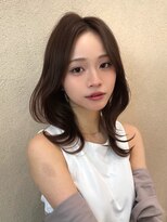 トイロ 渋谷(Toiro)&nbsp;小顔カットくびれレイヤーミディアム透明感ベージュカラー