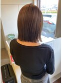 切りっぱなし　ベージュ