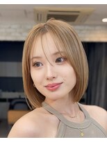 サンドエス 銀座(sand S)&nbsp;透明感ベージュ2wayバングボブ