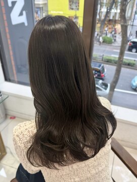 フォルテ 表参道店(FORTE) ショコラグレージュ/レイヤーカット/韓国巻き/顔周りカット