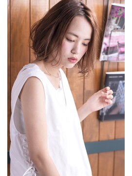 パリオ バイ コレット(Palio by collet) 切りっぱなし×ナチュラルボブ×無造作【Palio by collet】