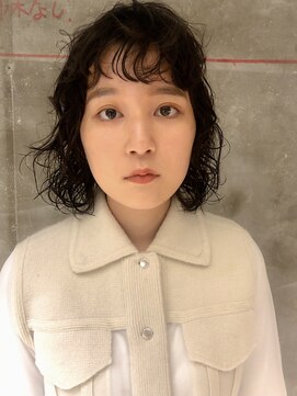 ハマモト レイヤーパーマスタイル