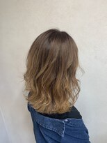 アジールヘア 東上野店(agir hair)&nbsp;ミルクティーバレイヤージュ【上野/東上野】