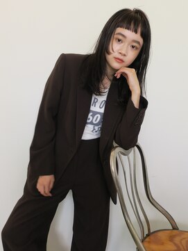 ウォーター 表参道(WATER) 鎖骨ミディアム/ウルフマッシュ/エアストレート/南青山/表参道