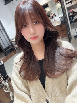 エニー 栄(Any) 【Any_藤田】韓国風くびれヘア♪ショコラグレージュ