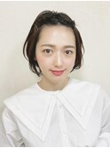 【短い前髪でもOK】スッキリおでこ出しアレンジ