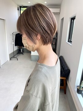 セロ(SELO) ショート×ハイライト×透明感【西大分】