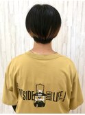 ブロックカラーショート[20代30代40代50代60代]