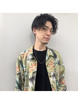 エストアール フクオカ 福岡博多店(est-r. Fukuoka) マッシュ/波巻きパーマ/博多