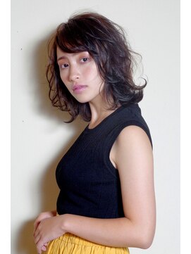 クシュ 所沢西口プロぺ通り(kusyu... ) ペールベージュセクションカラーグラデーションカラー外ハネボブ