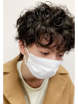 ヘアメイク マルナ 本店(HAIR MAKE MALUNA) スタイリングが楽しくなるメンズパーマ