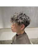 波巻きパーマ