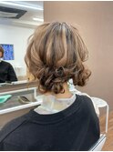 ツインお団子ヘア