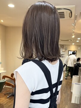 ソルト(Salt) 結べる長さの柔らかいボブ