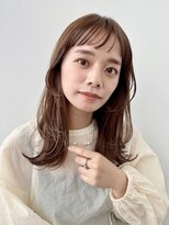 ガーデントウキョウ(GARDEN Tokyo)&nbsp;【GARDEN荒井】ワンカール外ハネレイヤー×ショコラブラウン