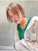 Aimee ショートボブ×ナチュラルベージュ