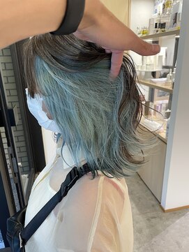 ユウ(Yuu.) インナーカラー