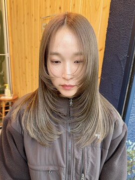 オアシス(oasis) 【oasisオグラ】フェイスウルフレイヤーグレージュ