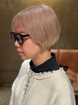 リブロ(liblo) ショートボブ × ホワイトベージュ(2)【liblo】