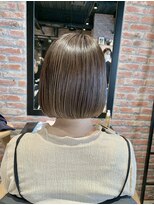 オーガニック アトリエ 大宮(organic+atelier)&nbsp;20代30代40代くびれヘア似合わせカット白髪ぼかしアースカラー