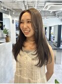 ロングレイヤー/ナチュラルハイトーン