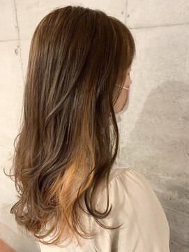 アヴァンス 光明池店(AVANCE.) インナーカラーオレンジ☆