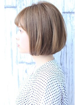 ニスル 町田店(NISURU) 似合わせカット/大人ガーリー/ダークアッシュ/着物/町田/町田駅