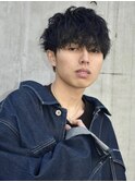 安掛styleショートマッシュウェーブミディアムスパイラル