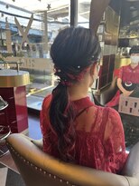 グリッツ (GLITZ) 巻き下ろしアップスタイル