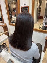 カットスタジオ141&nbsp;ツヤツヤ縮毛矯正×カラー