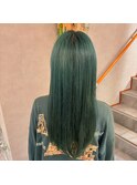 エメラルドグリーンの推しカラー