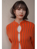 レジュアル(RESSUAL)&nbsp;イヤリングカラー　ボブ　大人かわいい　フェザーバング